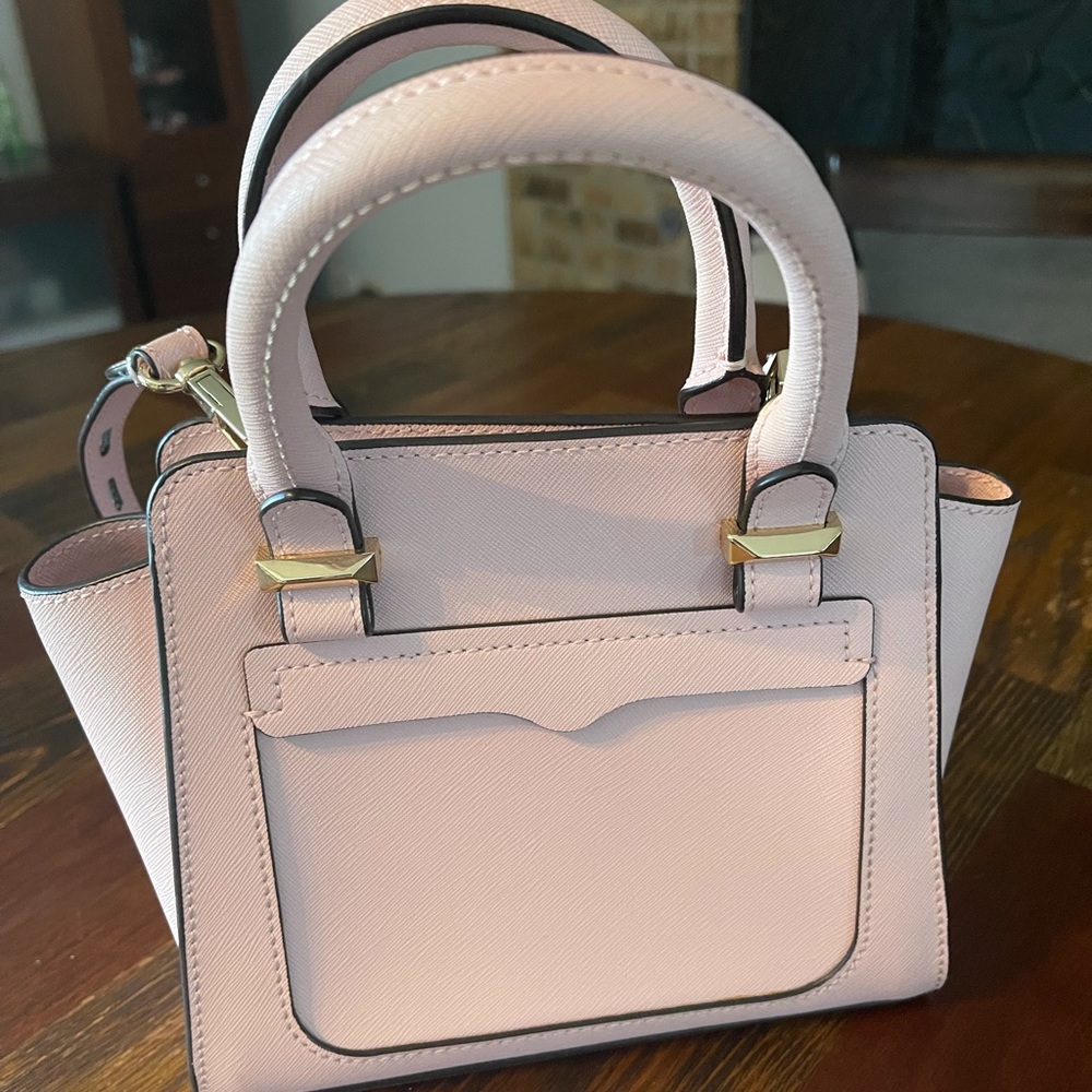 Rebecca Minkoff Pink Crossbody Minibag with Detachable Strap